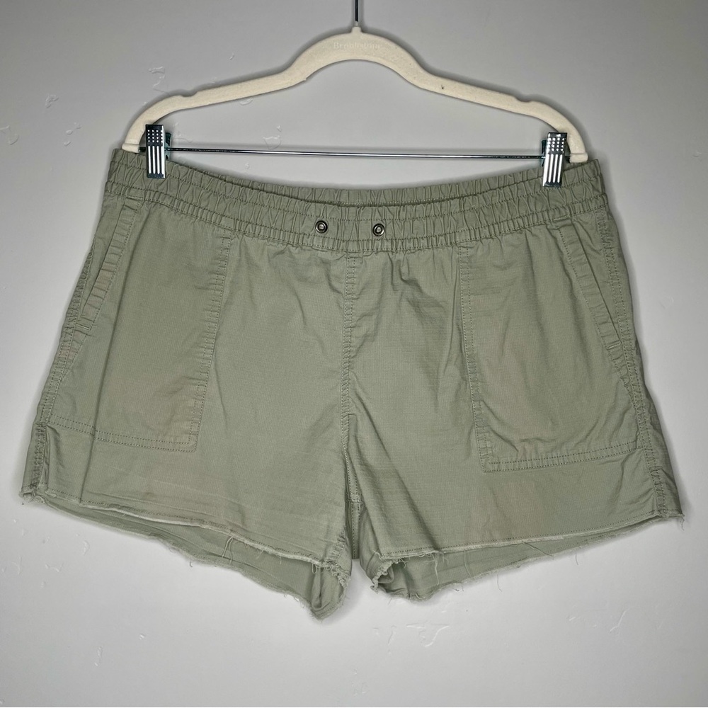 Vuori Light Olive Green Athletic Shorts